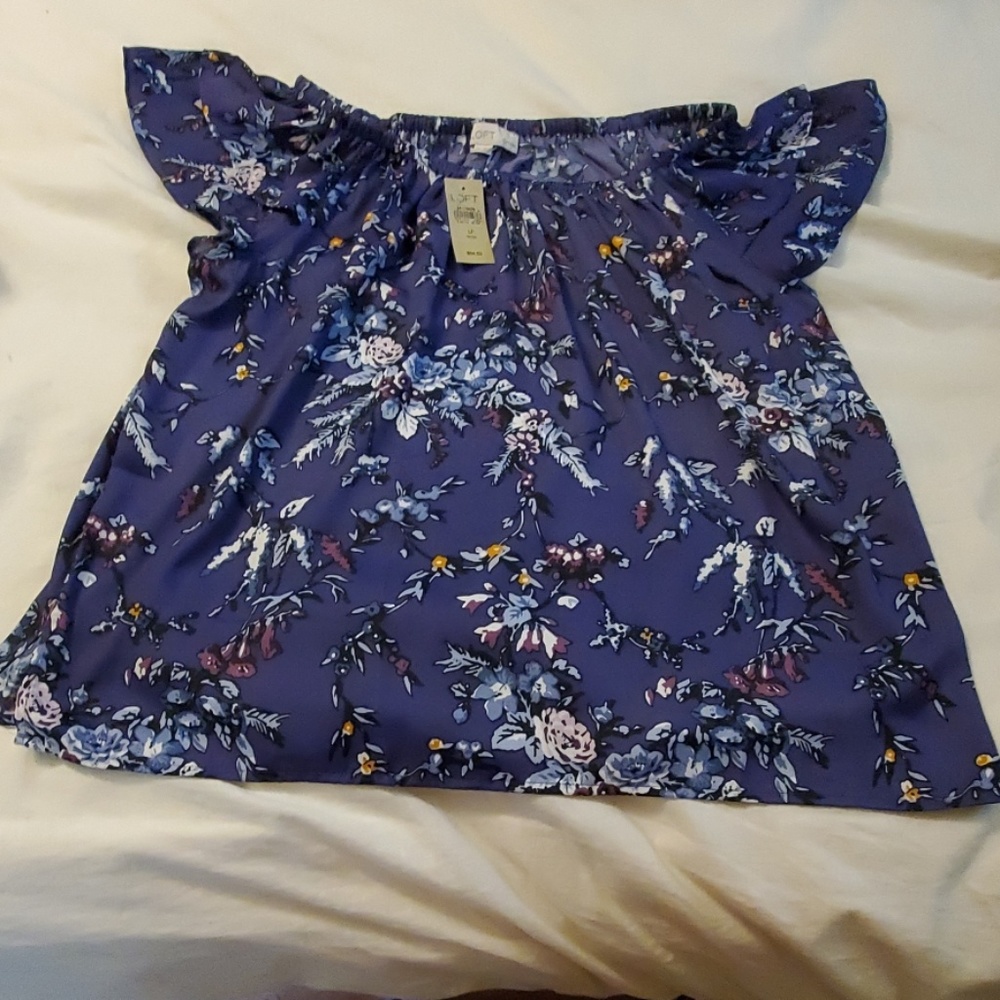 LOFT off shoulder blouse NEW!!